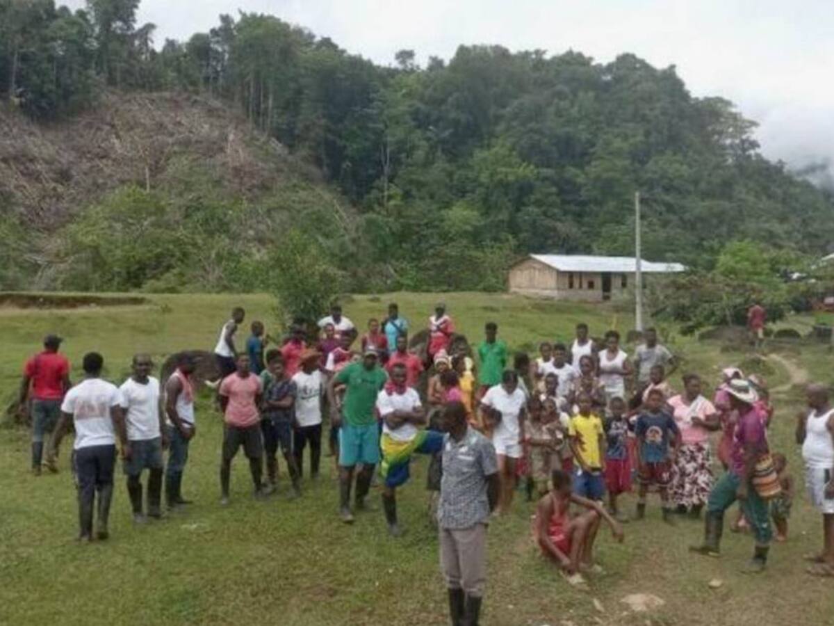 A zona rural de Urrao llega ayuda humanitaria para familias confinadas