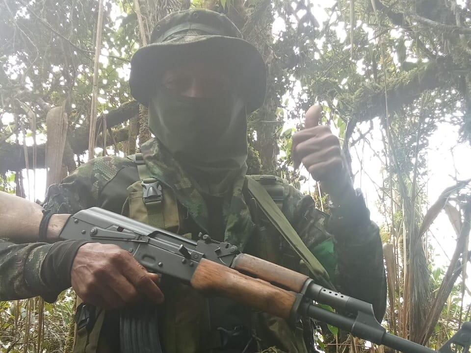 Alias More, integrante del Clan del Golfo en Yarumal- foto ejército