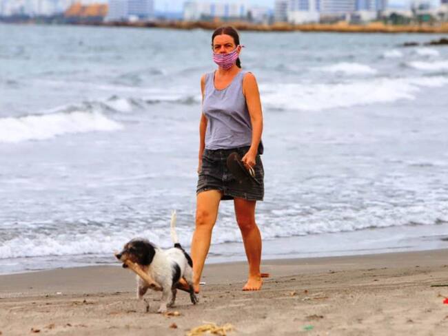 Playas de Cartagena solo están autorizadas para caminar y trotar