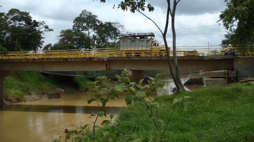 Puente Mulatos entre Neclocli y Arboletes . Foto: Colprensa