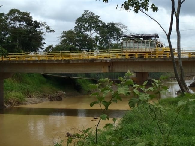 Puente Mulatos entre Neclocli y Arboletes . Foto: Colprensa