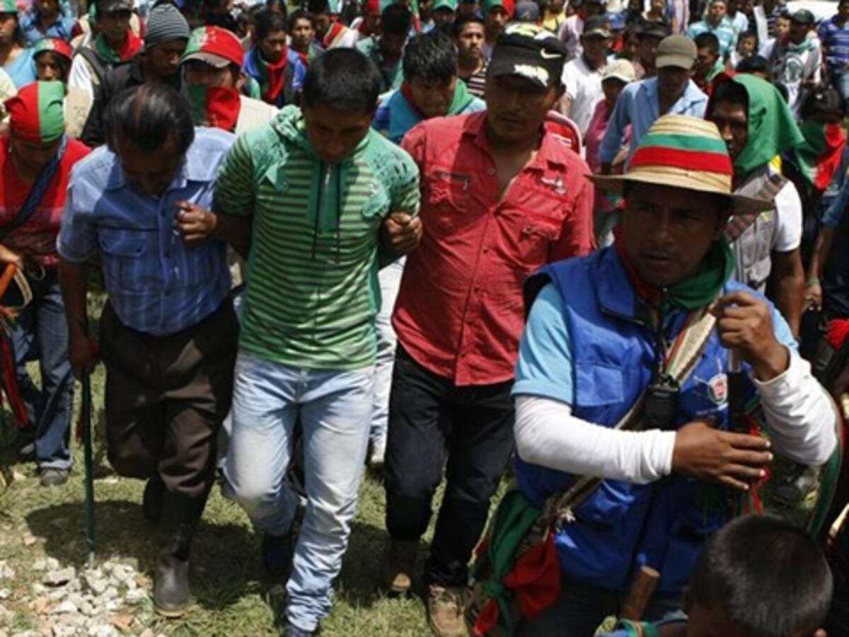 En cárcel de Popayán permanecerán guerrilleros por muerte de indígenas