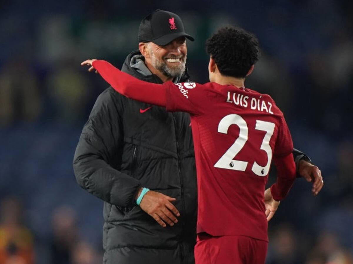 Jürgen Klopp, feliz con el regreso de Luis Díaz: “Lo extrañamos tanto tiempo”
