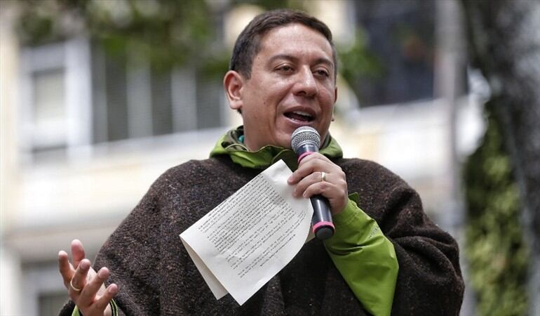 Carlos Amaya, precandidato presidencial del Partido Verde. Foto: Colprensa