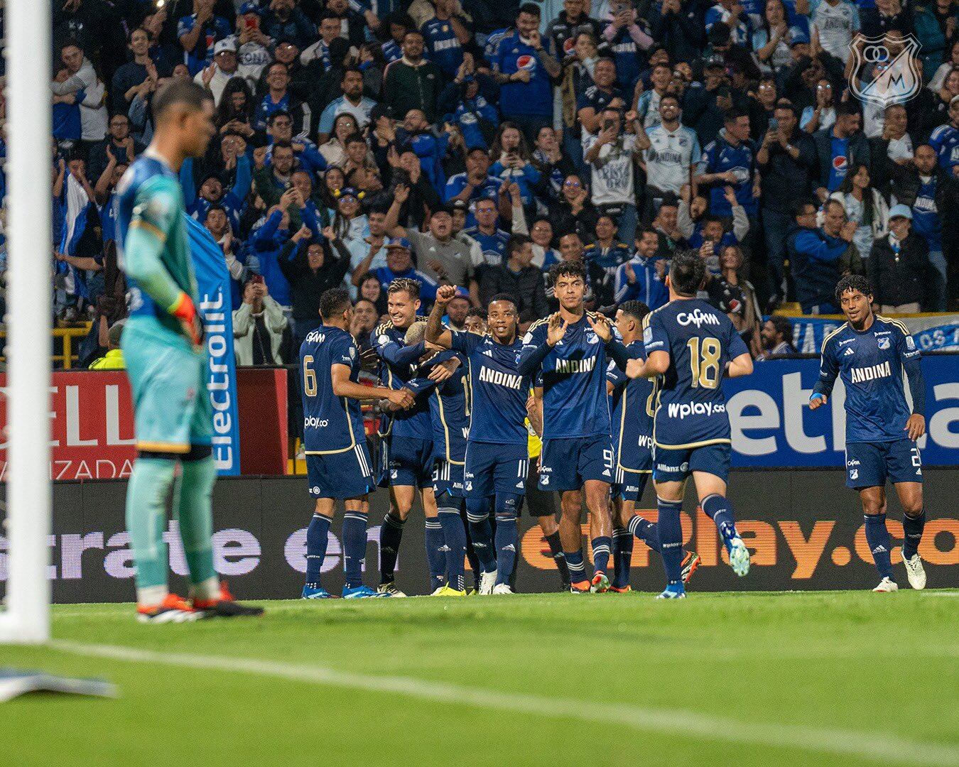 Millonarios en la Liga 2024-I / @MillosFCoficial