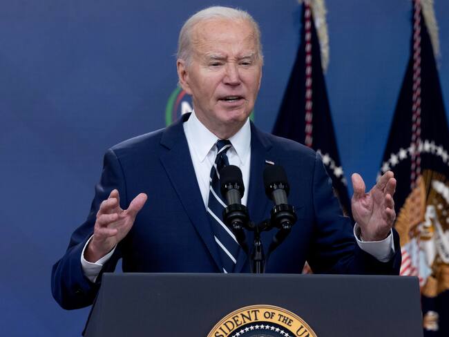 Washington (United States), 12/04/2024.- US President Joe Biden, EFE/EPA/MICHAEL REYNOLDS