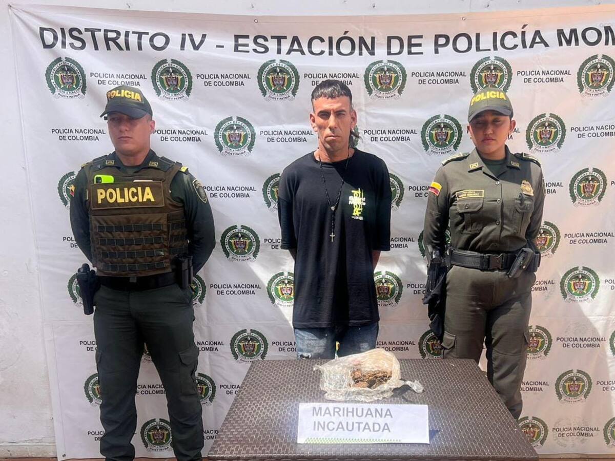 Cayó alias “Checho” con marihuana prensada y lista para comercializarla en Bolívar