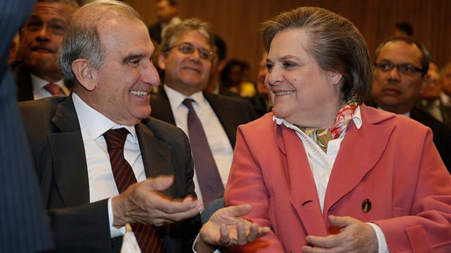 Clara López se reunió con Humberto de la Calle para hablar de alianzas. Foto: Colprensa