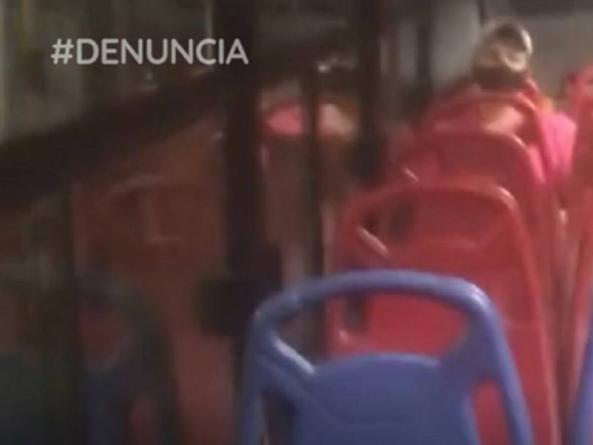 Ya denuncié al hombre que se tocó partes íntimas cuando íbamos en un bus
