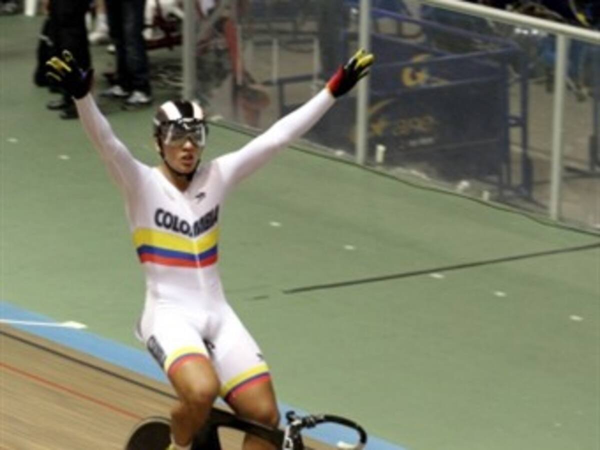 Colombia se baña de oro y lidera el Panamericano de Ciclismo de Pista en México