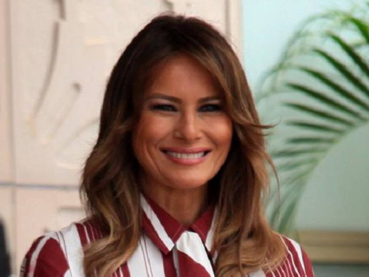 La solitaria y polémica gira de Melania Trump
