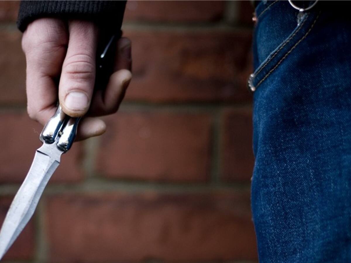 Joven de 15 años fue herida con arma blanca por su primo