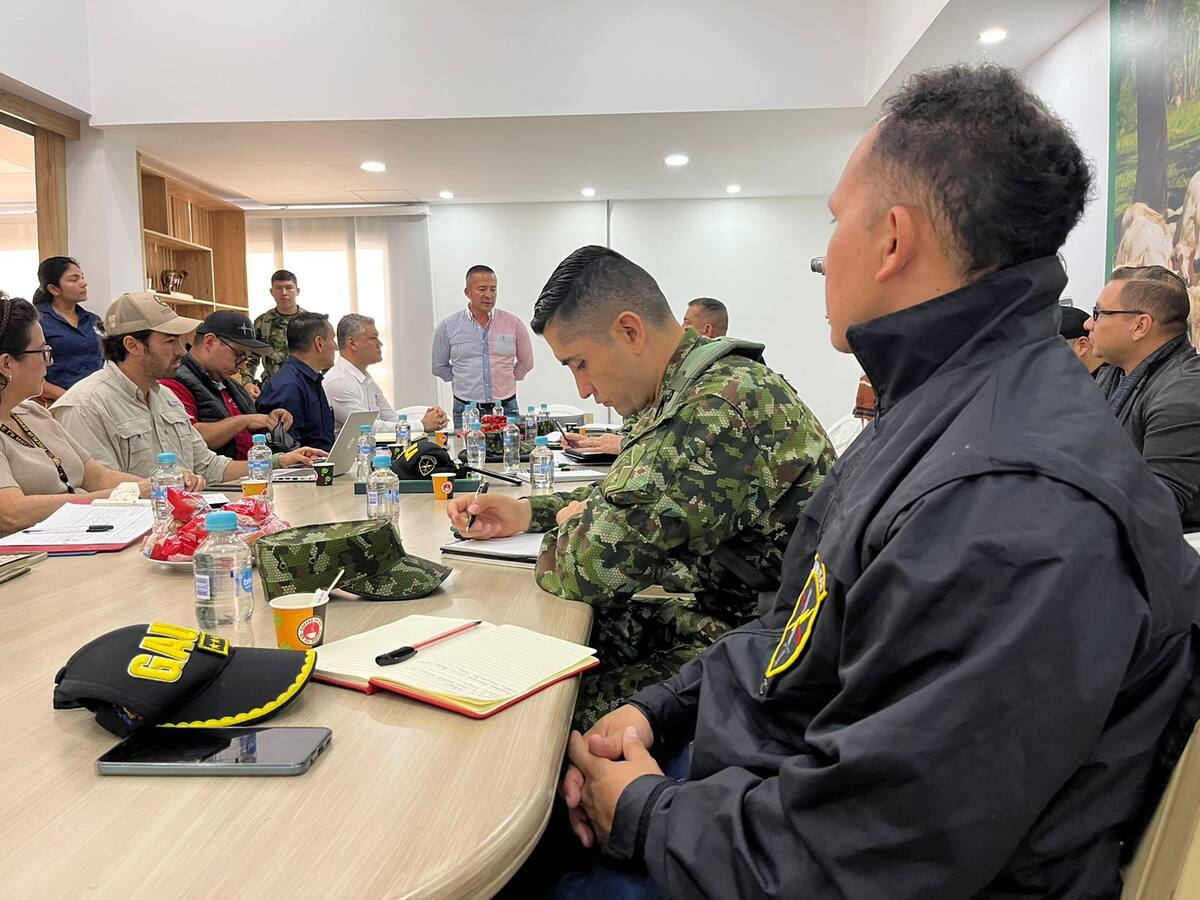 ¿Cuáles son los trabajos operativos para garantizar seguridad a ganaderos en Quindío?