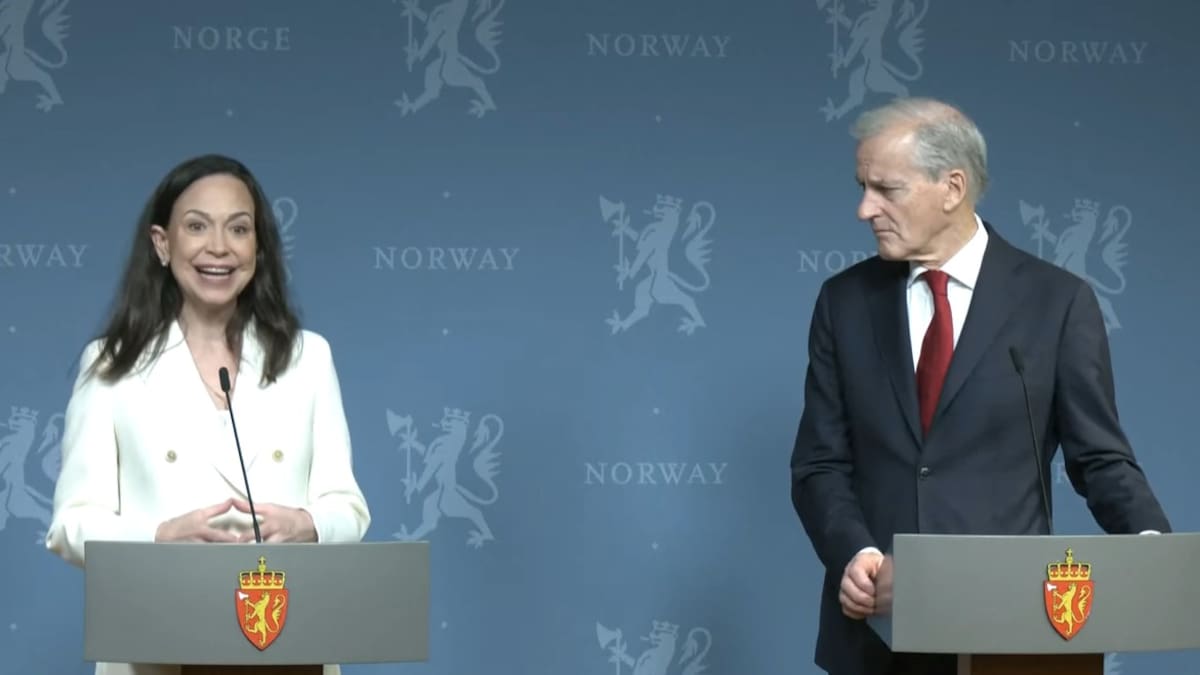 “Haré todo lo posible para regresar a Venezuela”: María Corina Machado desde Oslo