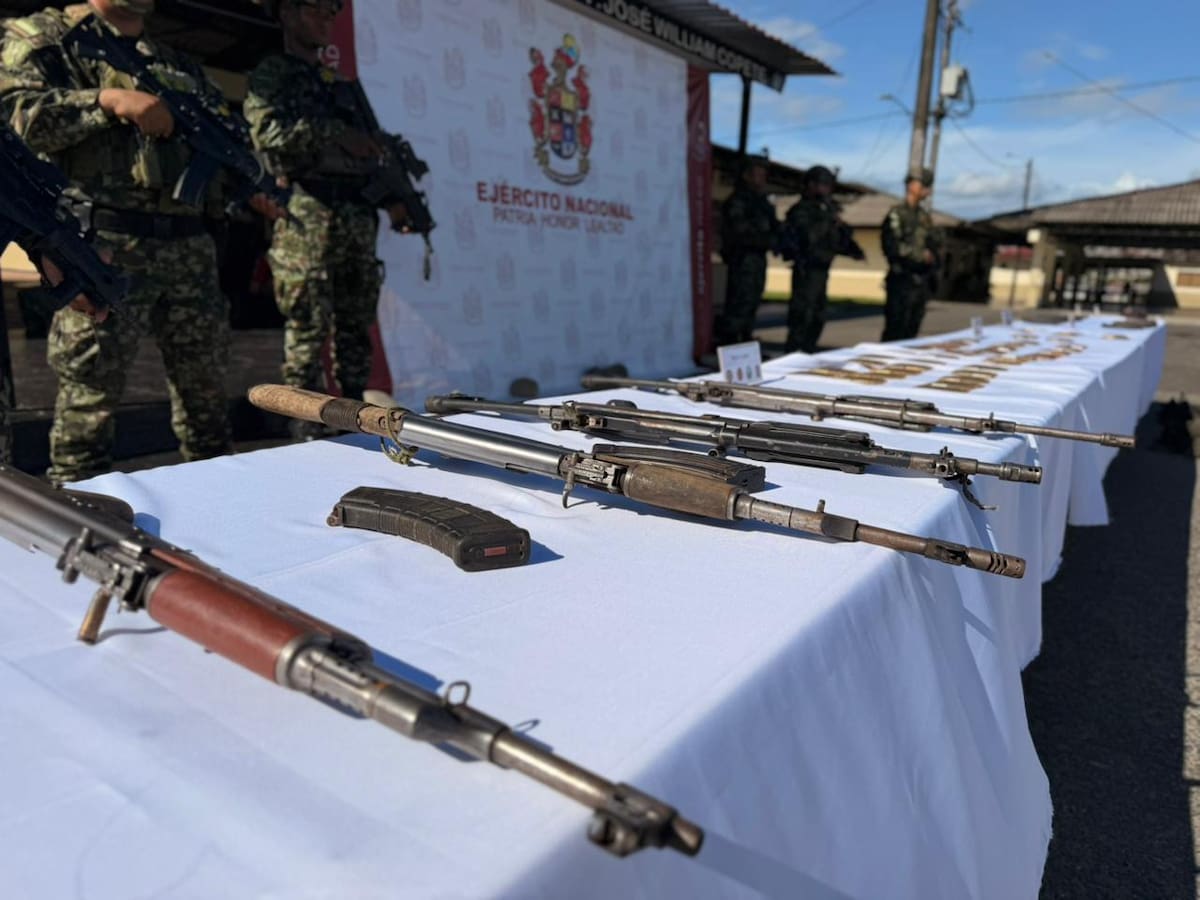 Cinco integrantes del Clan del Golfo fueron abatidos en combates con el Ejército en Chocó