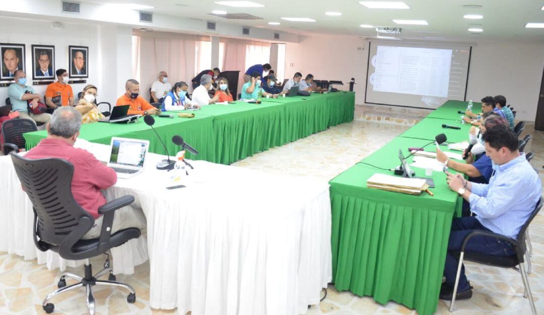Covid19 e invierno temas analizados por las autoridades en el Huila.