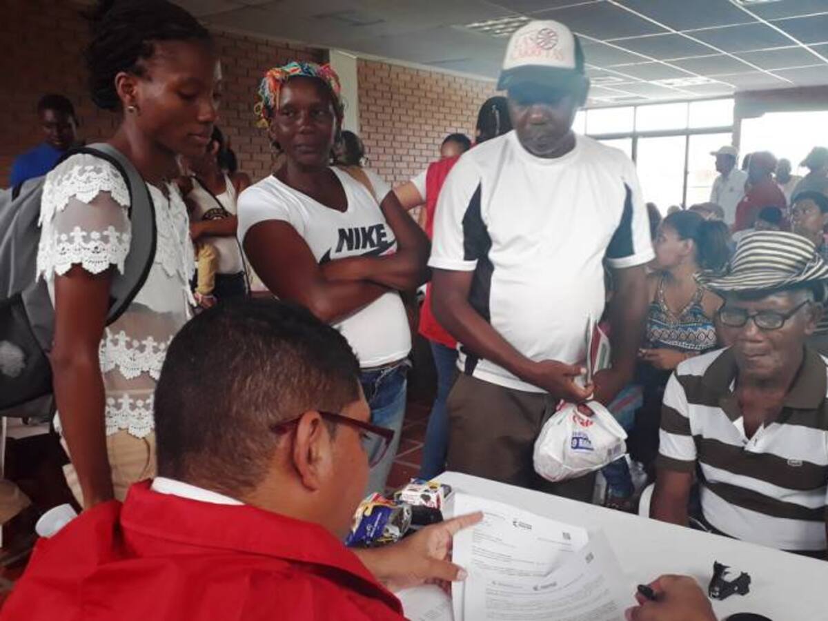 Unidad programa nueva entrega de recursos para víctimas en Bolívar