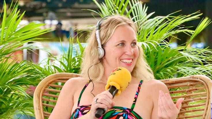 Así se prepara Eva Buzo para su reto en Buenaventura: nadará 40 kilómetros por más de 12 horas