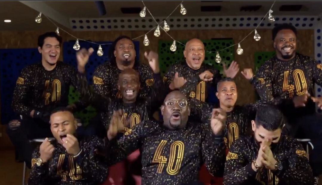 Niche celebra el Grammy