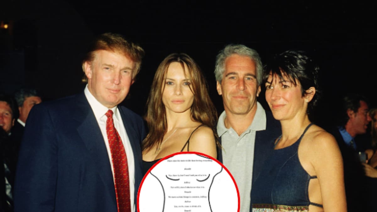 Demócratas publican carta de cumpleaños de Trump a Epstein, la Casa Blanca dice que es falsa