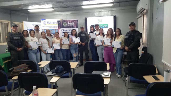Participantes del curso. // Gaula de la Policía