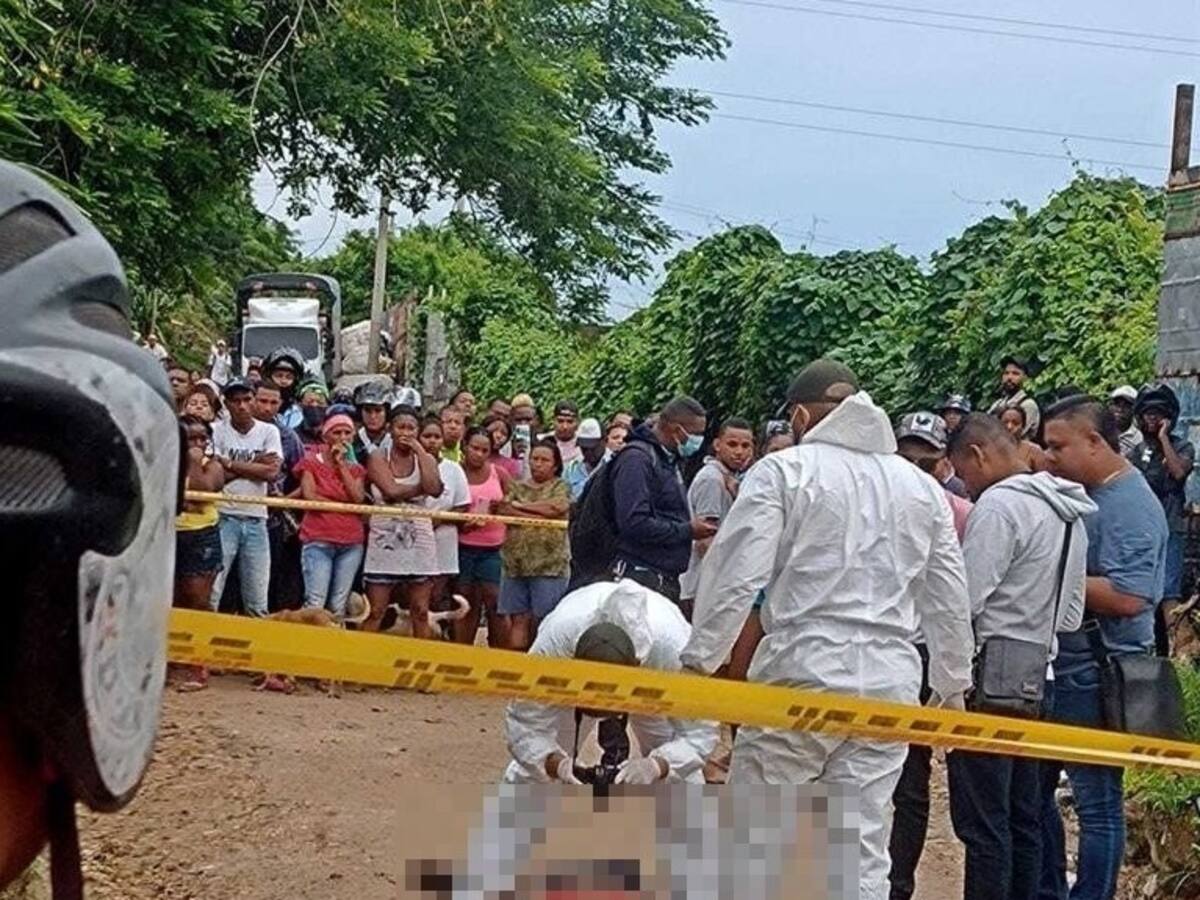 A balazos asesinaron a hombre cuando iba a su trabajo en Cartagena