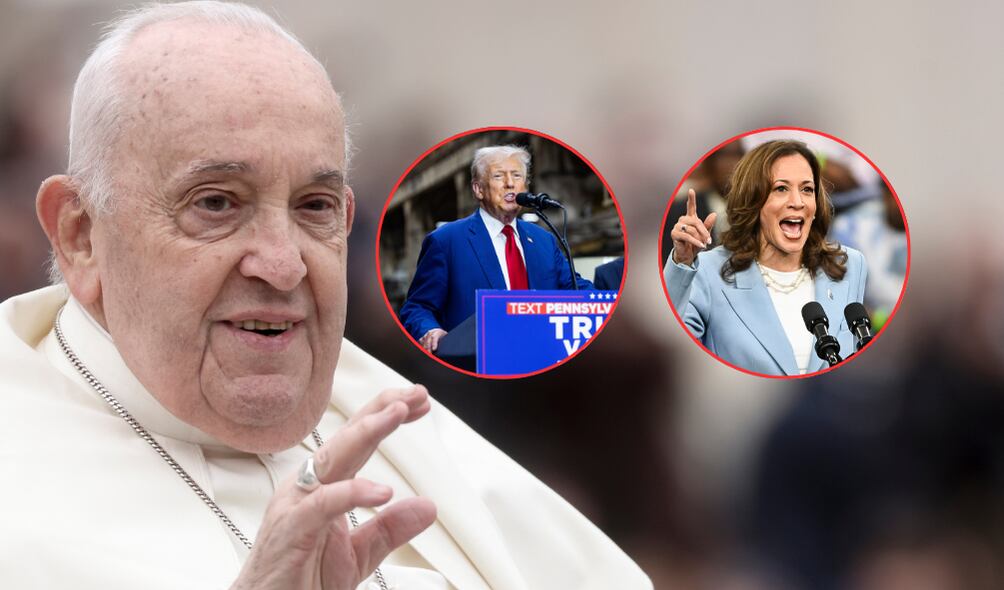 El Papa Francisco afirma que Estados Unidos debe escoger el "mal menor" en las próximas elecciones presidenciales. ( Foto: EFE / Getty / Caracol Radio )