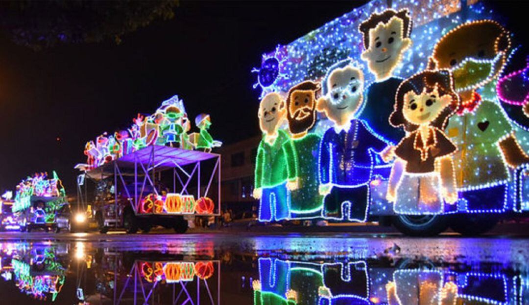 Alumbrado navideño movil 2020