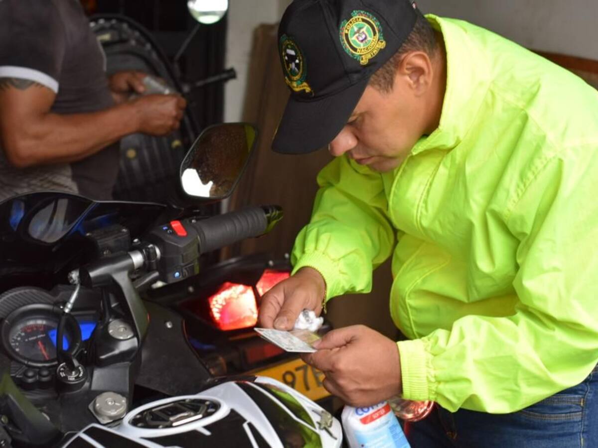 Operativos a talleres de motos en Ibagué