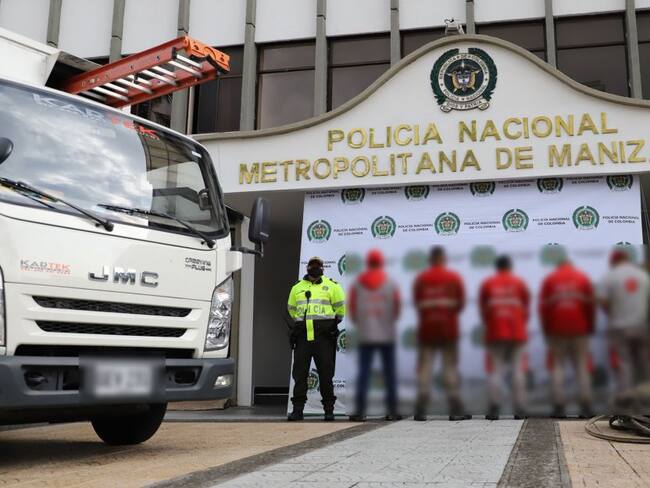 Policía Metropolitana de Manizales.