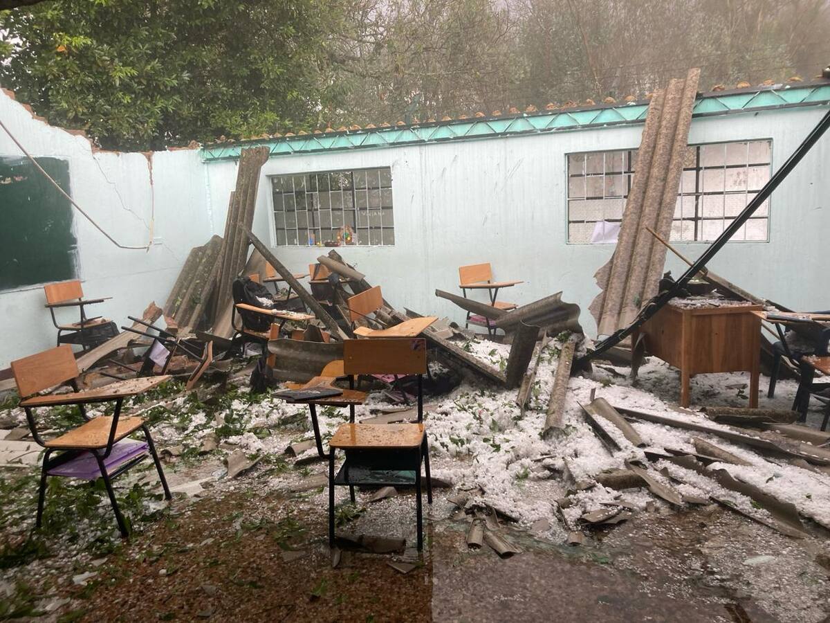 Emergencia en San Miguel de Sema, múltiples daños de una fuerte granizada