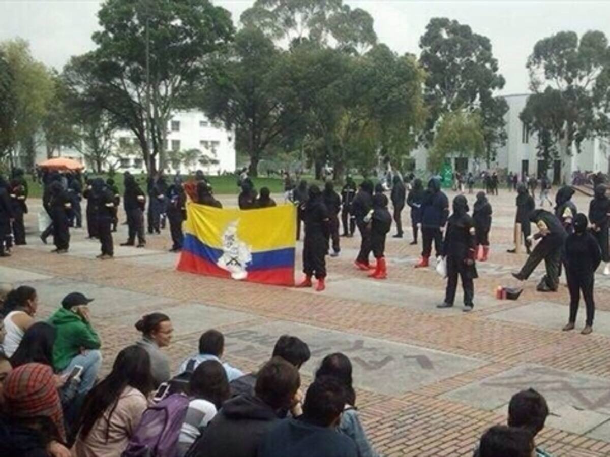 Superados los bloqueos en la Universidad Nacional por la Calle 26