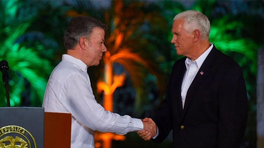 La reunión de los mandatarios se desarrolló en Cartagena. Foto: Colprensa