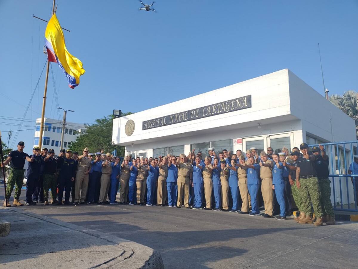 Hospital Naval de Cartagena, 44 años sirviendo a las Fuerzas Militares de Colombia