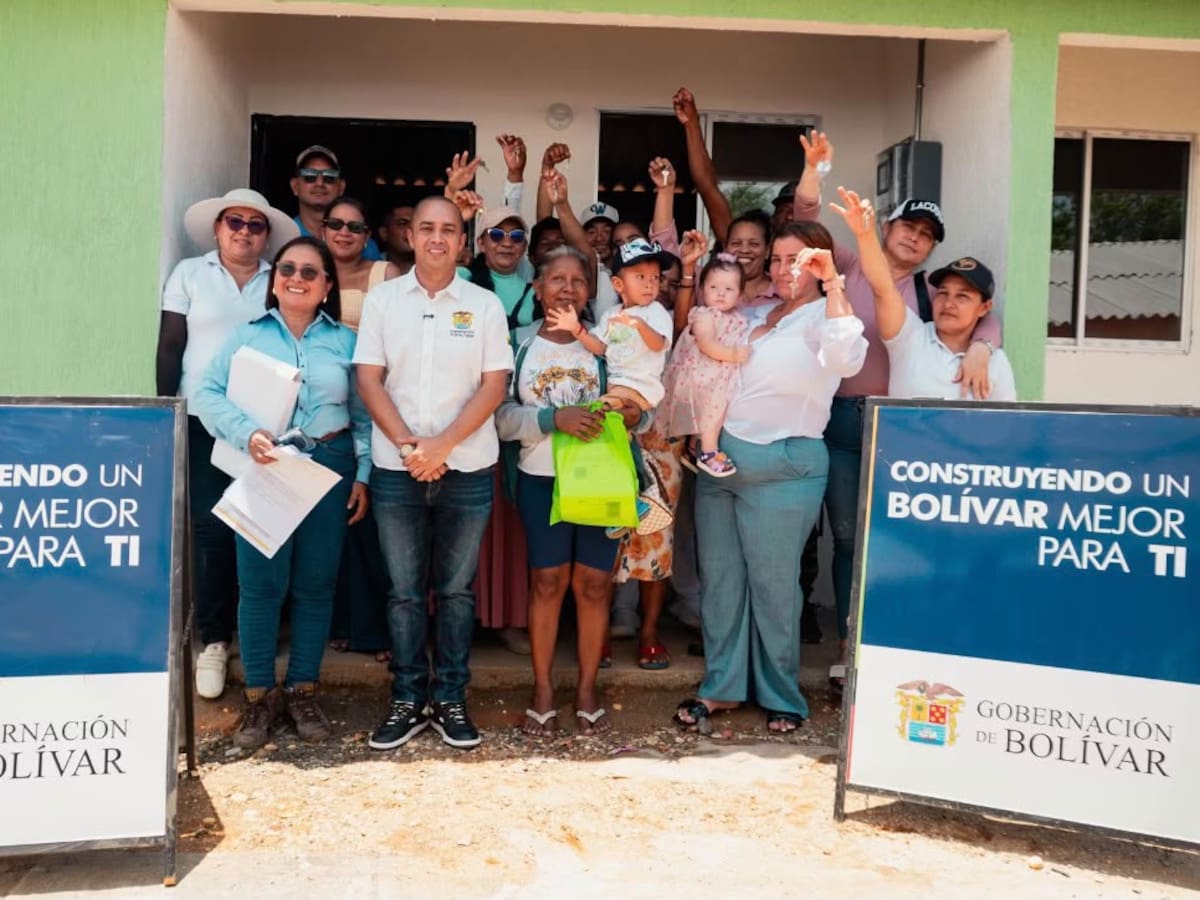 En el Sur de Bolívar 14 familias víctimas del conflicto reciben vivienda propia