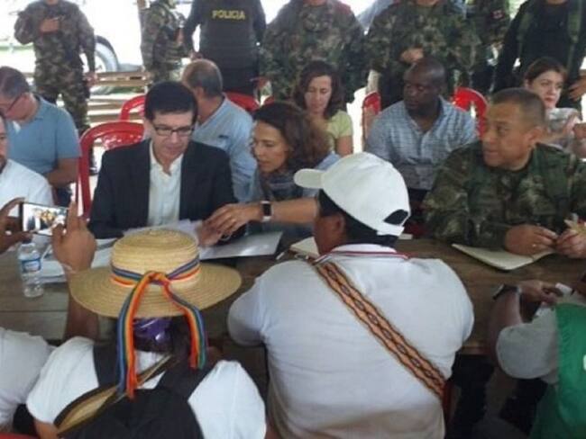Gobierno e indígenas instalan mesa técnica de diálogo en Cauca