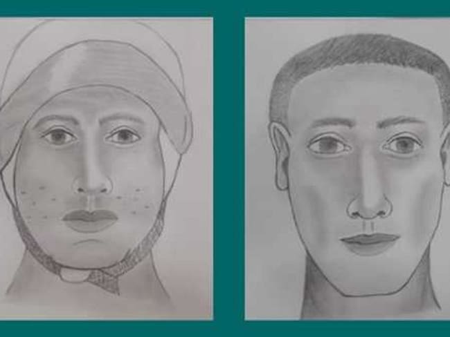 Estos son los retratos de los presuntos autores del atentado a Duque