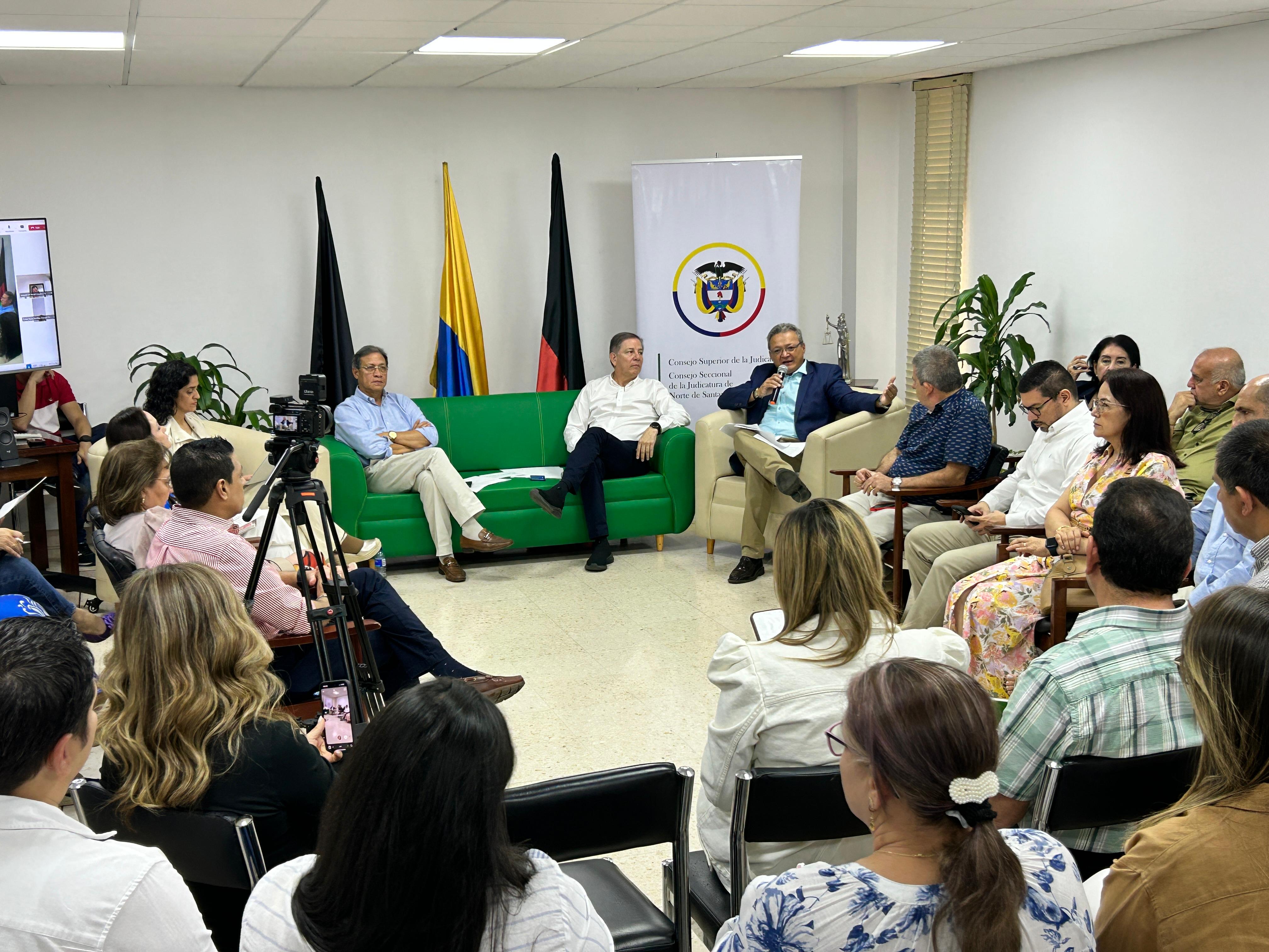 Reunión Rama Judicial en Cúcuta / Foto: Cortesía