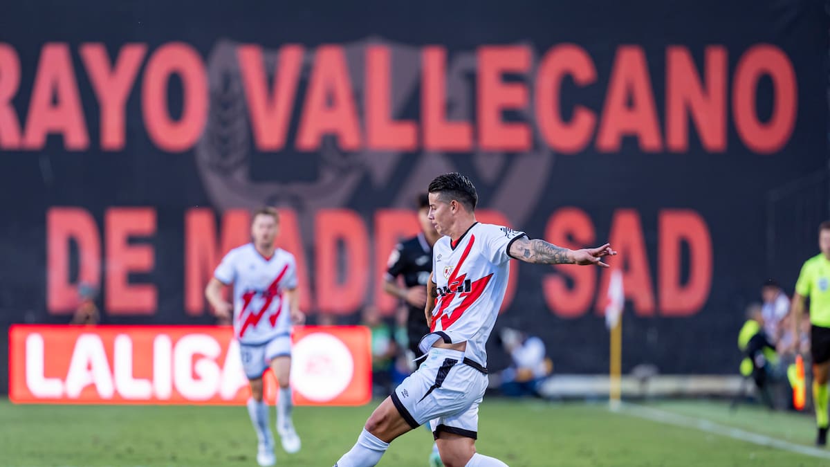 ¿James será titular en su regreso al Rayo Vallecano?: Día, rival y hora del próximo juego
