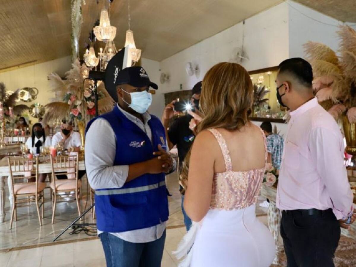 Autoridades lograron intervenir una fiesta de cumpleaños al sur de Cali