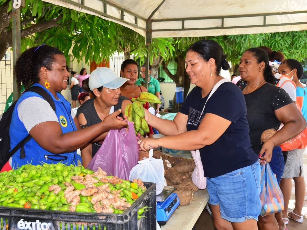 Regresan los mercados campesinos del PES-Pedro Romero en Cartagena