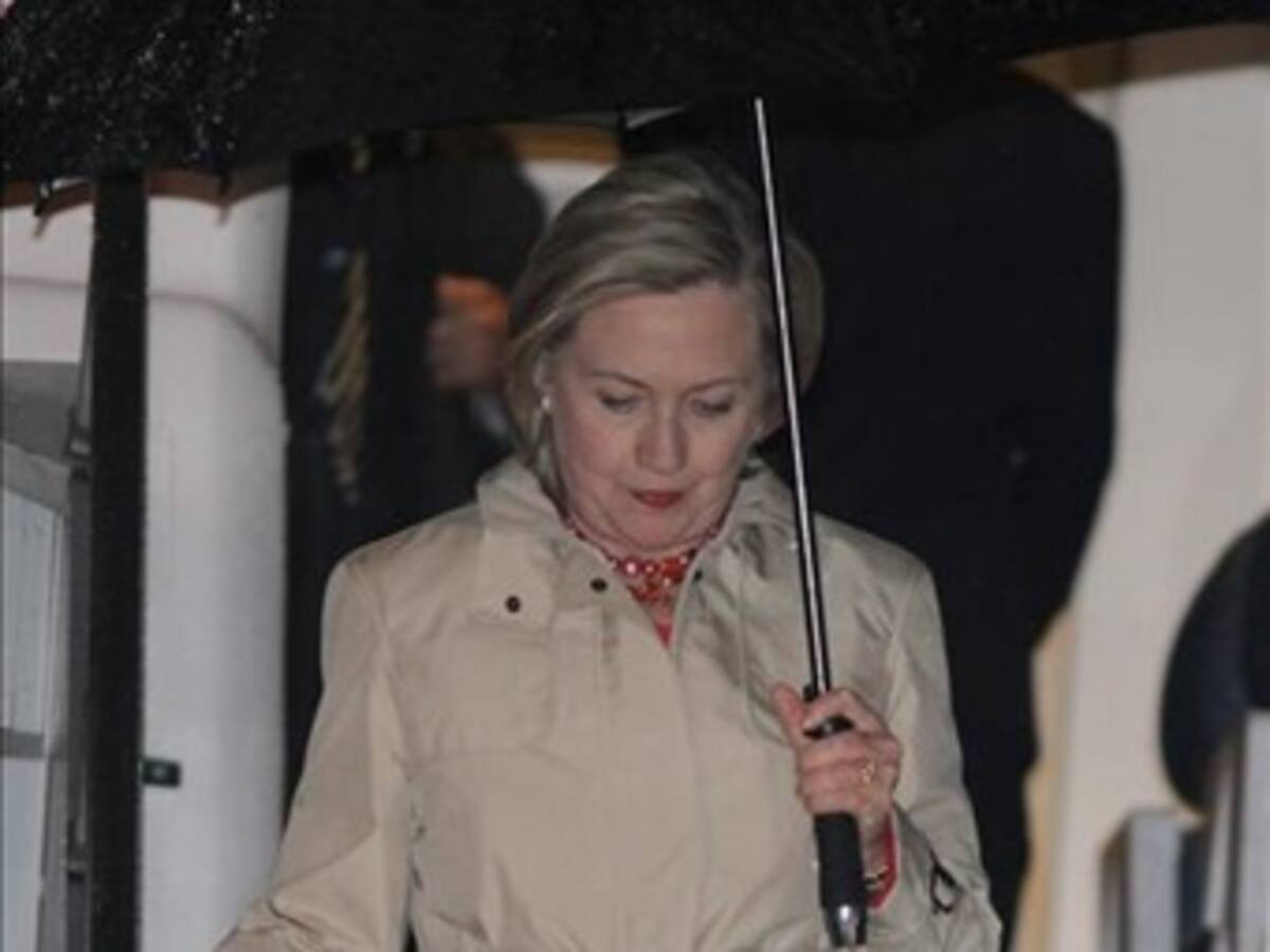 Hillary Clinton está de visita oficial en Colombia