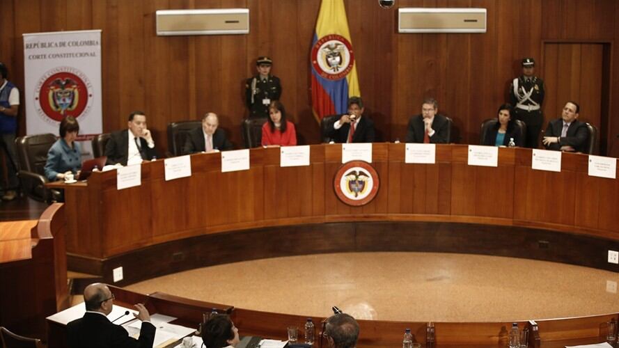 Corte Constitucional . Foto: Colprensa