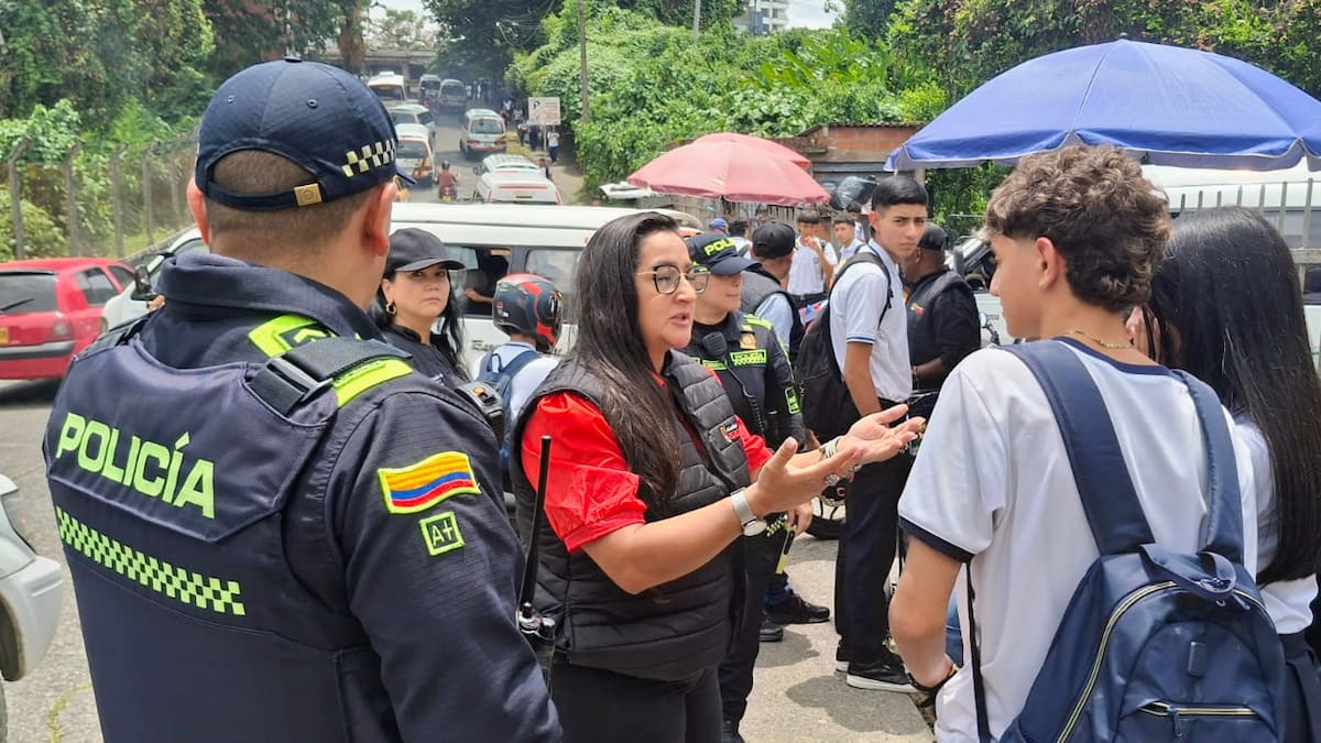 Autoridades de Pereira y colegio Técnico Superior activan plan para mejorar la convivencia escolar