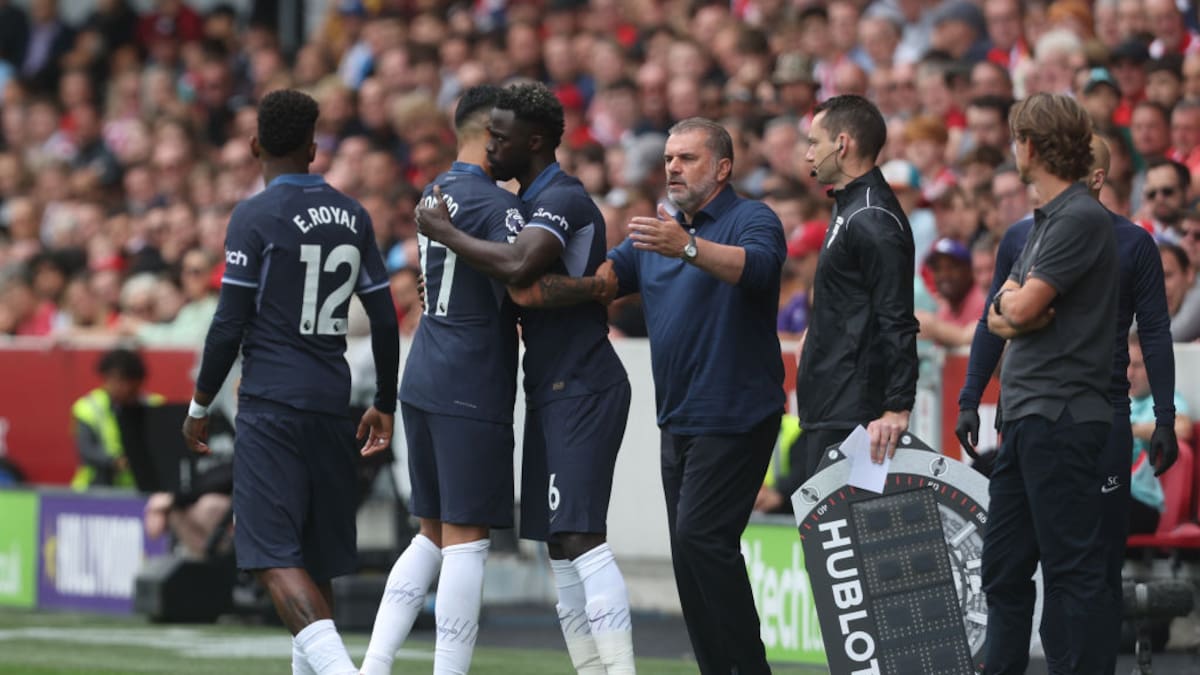 Davinson Sánchez tiene que sustituir de emergencia a Cuti Romero en empate de Tottenham