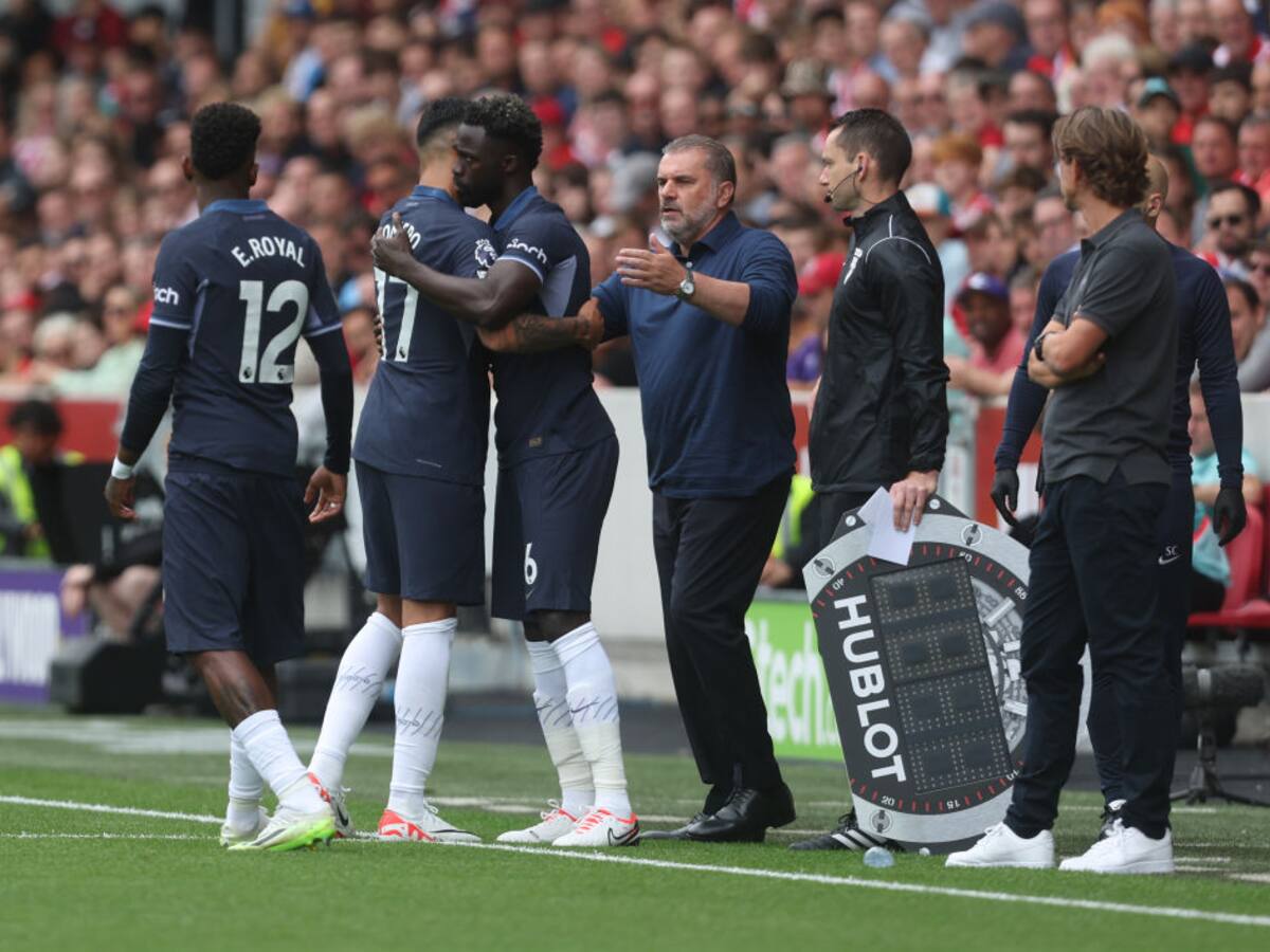 Davinson Sánchez tiene que sustituir de emergencia a Cuti Romero en empate de Tottenham
