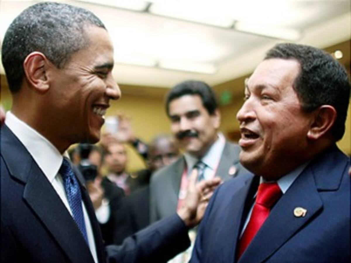 Chávez dice que Obama es 'buen tipo' y que Venezuela no es amenaza para nadie