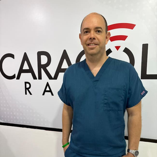 Médico Carlos Andrés Pérez. Foto Caracol Radio Neiva