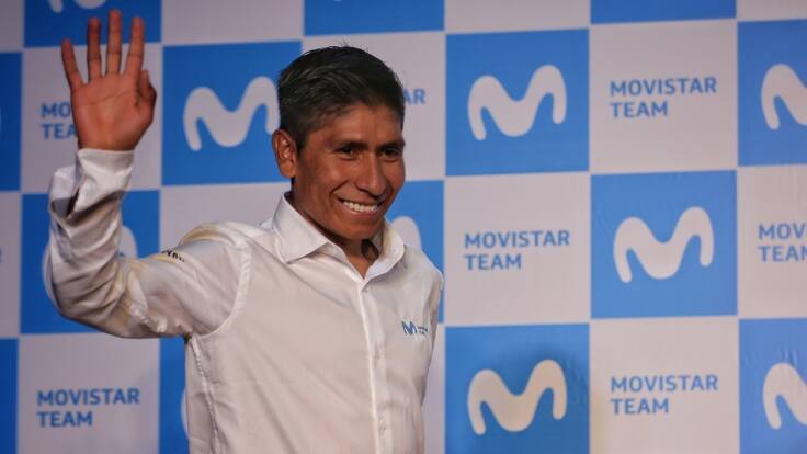 El saludo de Nairo Quintana para Caracol en sus 70 años