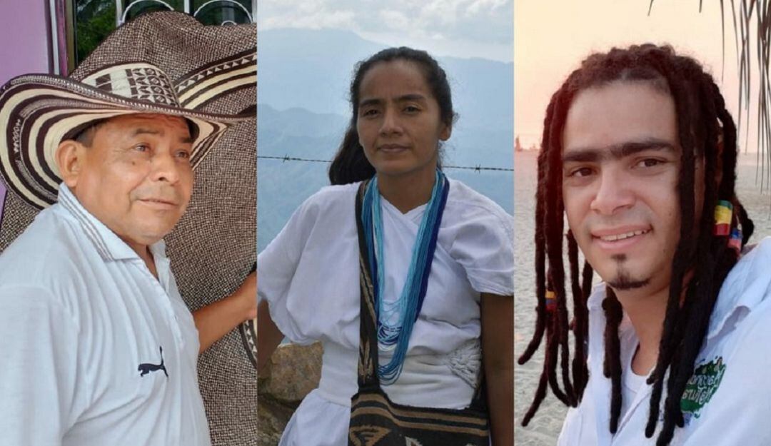 Invitados Reinel Mendoza, Lucelly Torres y Jhon Cantillo.